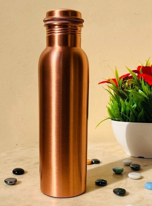 Copper Bottle | 1 Litre | Plain | Improves Digestion