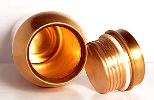 Peacock Copper Bottle | 1 Litre | Plain | Improves Digestion